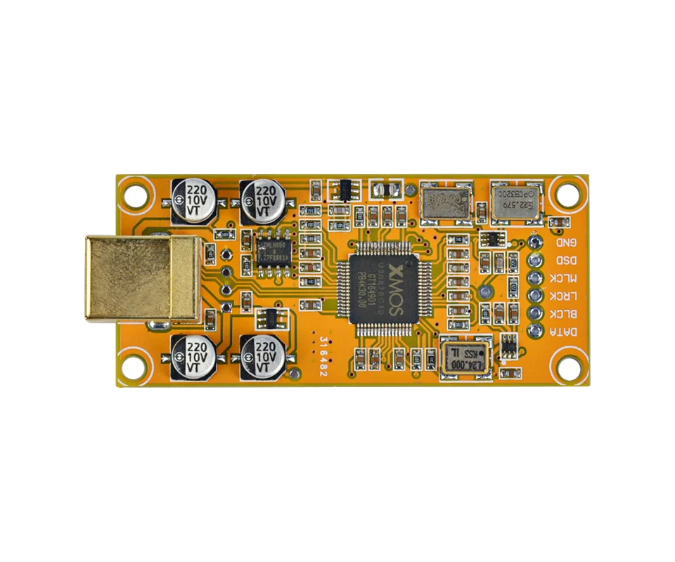 

XMOS XU208 Daughter Card Decode Board Support 32BIT 384K ES9018 Decoding Compatible Amanero USB IIS Digital Interface