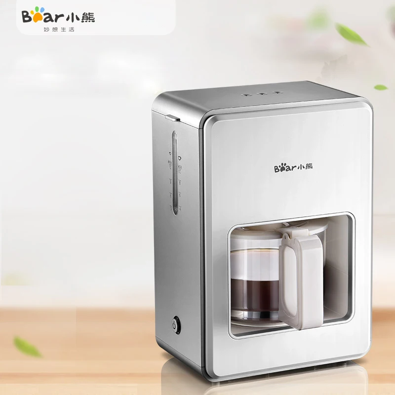 

Bear KFJ-A12Z1 American Style Coffee Machine Fully Automatic Commercial 1.2L Insulation Anti-hot LED Lights drip coffee maker