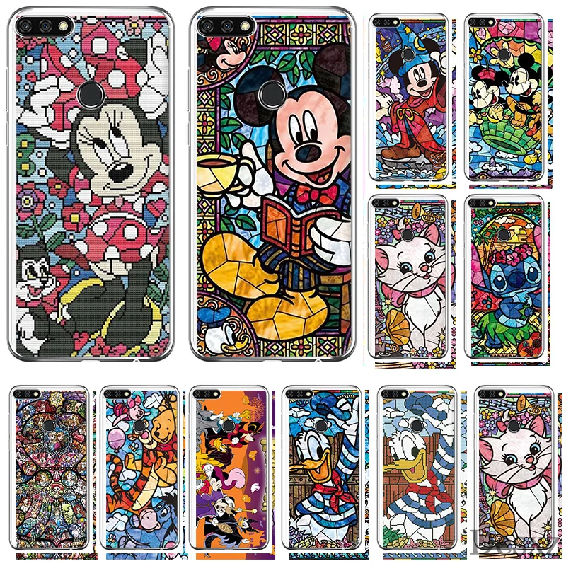 

Mickey Mouse Marie Phone Case Cover For Huawei Honor 6A 7A 7C 6C 7X Pro 8 8X 9 10 Lite Play