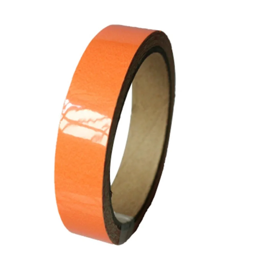 

Orange Glow Tape Safety Sticker Luminous Tape Fluorescent Self-adhesive Sticker Stage Decoration Noctilucent Glowing Tape