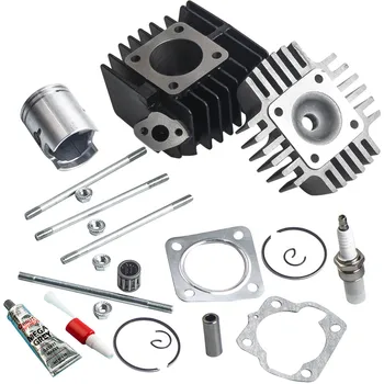 

Cylinder Piston Ring Gasket TOP END KIT For SUZUKI JR 50 1995 1996 1997 1998 OE#11210-04012-0F0 11111-04001 for Quadrunner LT50