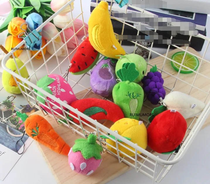 

Mini Little 7cm Approx. Super Kawaii Plush Pumpkin Toys , Kid's stuffed Vegetable plush Toy dolls with key chain