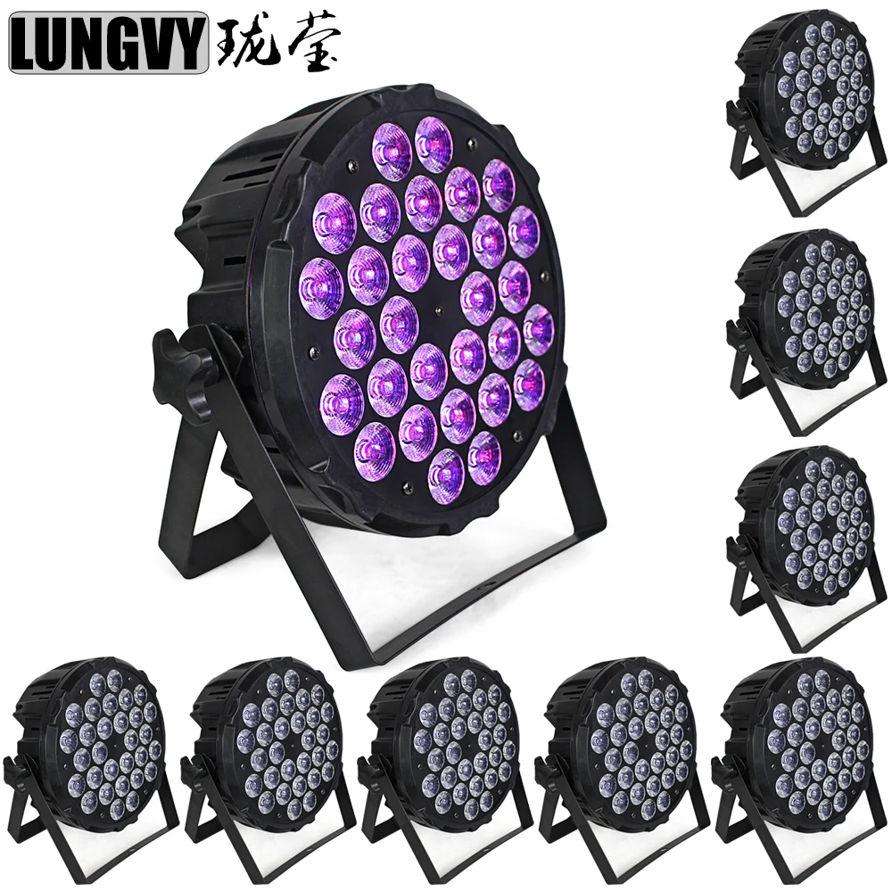 

Free Shipping 10pcs/Lot Aluminum Case 30x10w RGBW 4in1 LED Par Light With Smooth DMX512 For Disco DJ Projector Stage Lighting