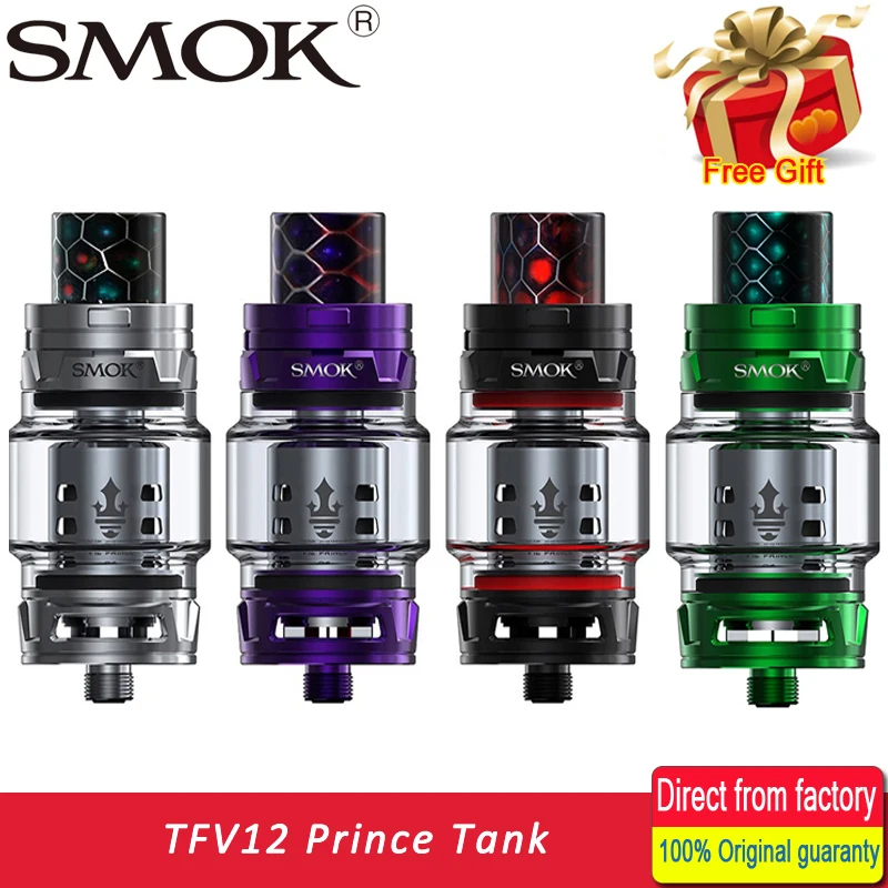 

Original TFV16 9ml TFV12 PRINCE Atomizer with Capacity 8ml electronic cigarette TFV12 Prince tank VS Tank SMOK TFV12 atomizer
