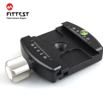 

FITTEST 55mm New Arrived Quick Release Clamp Screw-Knob Clamp Arca-Siwss RRS SUNWAYFOTO Benro Sirui Leofoto Wimberely Compatible