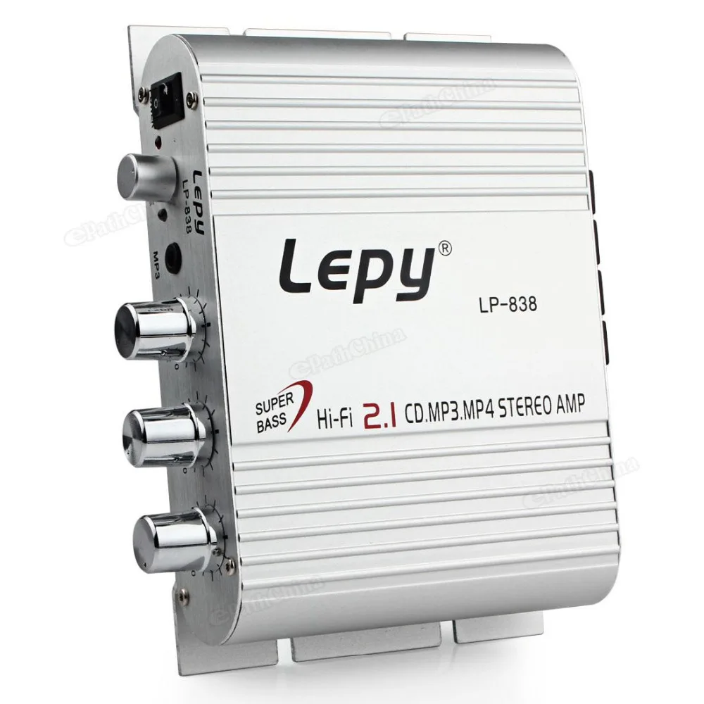 Lepy 12В мини Hi Fi усилитель Радио MP3 стерео для автомобиля мотоцикла дома|hi-fi amplifier|mini