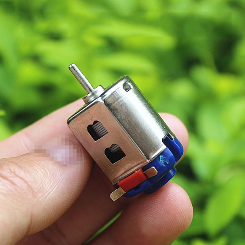 

Mini 130 Motor DC 3V 34000RPM High Speed Micro DC Motor 2mm Shaft Diameter DIY Slot Car Racing Car RC Toy
