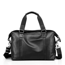 Классический большой 15," портфель из натуральной воловьей кожи, мужская сумка через плечо, сумка через плечо, несколько карманов, деловой портфель