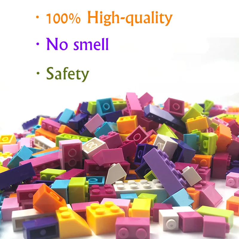 

1000Pcs Super Quality Building Blocks Creative DIY Bricks Legoings Figures Block Toys for Children Kids Birthday Christmas Gift