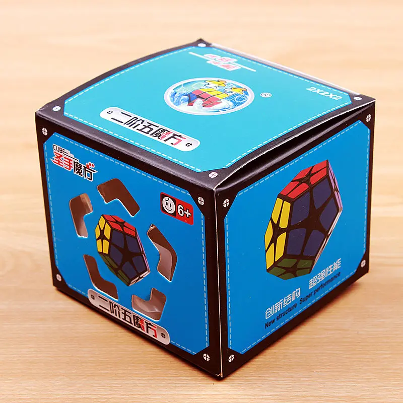 Мини megaminxedes 2x2x2 головоломка скоростной волшебный куб наклейка профессиональные