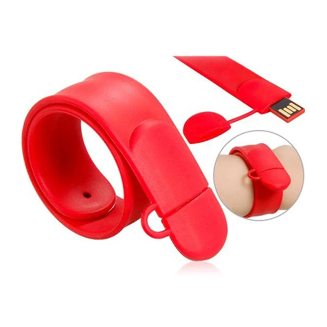 Slap Wristband 4gb 8gb 16gb 32gb Red Bracelet Usb Flash Disk Drive Slap Wristband 4gb 8gb 16gb 32gb Red Bracelet Usb Flash Disk Drive Pen