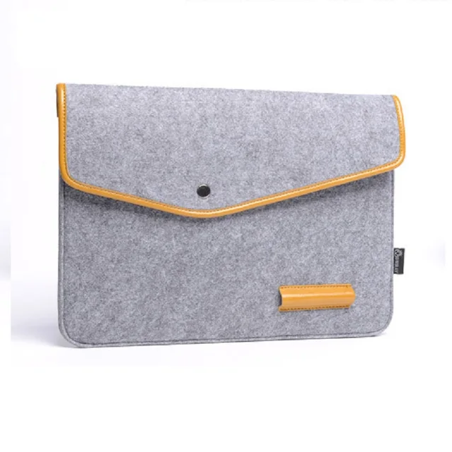 Woolen Felt Women Handbags Men Computer Smart Cover Small Pouch Bag Woolen Felt Women Handbags Men Computer Smart Cover Small Pouch Bag Female Male Cable Digital Package