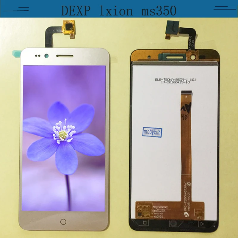 

For DEXP lxion ms350 lcd display screen+touch screen digitizer assembly 5.0" MS350 lcd display
