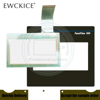 

NEW PanelView 550 2711-T5A10L1 2711-T5A12L1 2711-T5A8L1 2711-T5A HMI PLC Touch screen AND Front label Touch panel AND Frontlabel