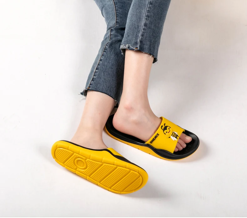 ONEMIX/пляжные сандалии; женские Вьетнамки; летние быстросохнущие Нескользящие массажные туфли для дома и улицы; женские кроссовки