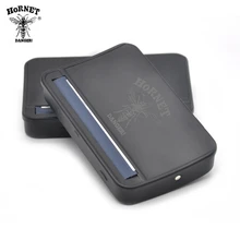 HORNET DANGER Metal Rolling Machine Smoking Case Rolling Machine Box for 110mm Papers Cigarette Maker Roller Hand Roller