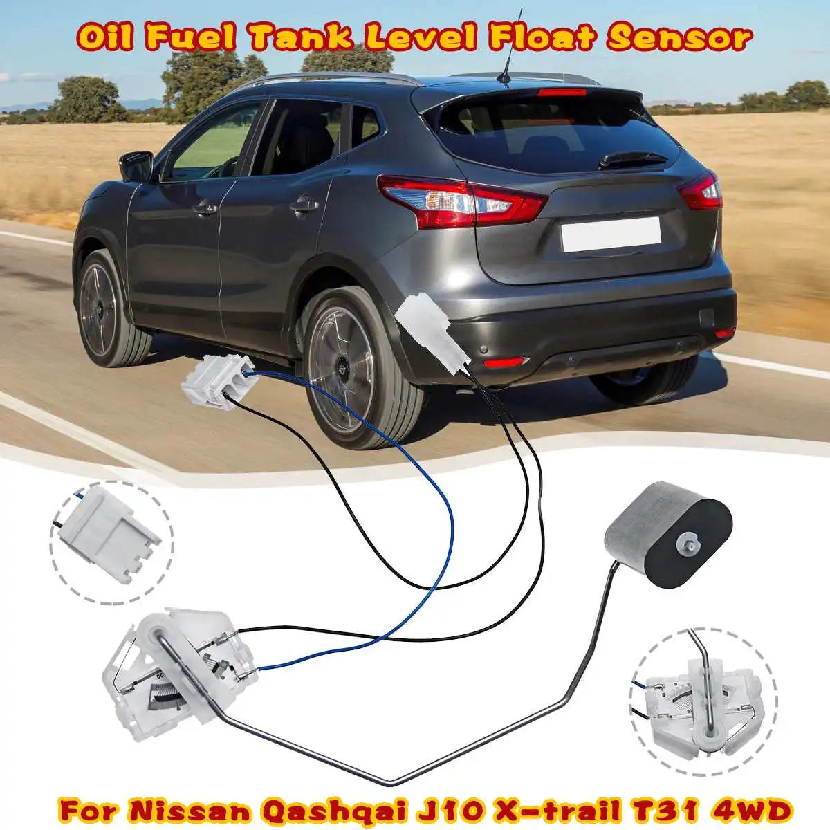

Car Gas Oil Fuel Tank Level Float Sensor Fuel Gauge Sender 25060-JE60D For Nissan Qashqai J10 X-trail T31 4WD