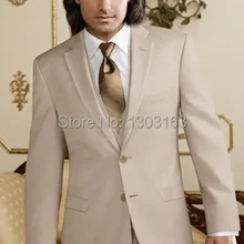 Костюмы модные Дизайн Нотч Жених Смокинги для женихов Для мужчин; Нарядные Костюмы для свадьбы Best человек Костюмы(куртка+ Брюки для девочек+ жилет+ галстук