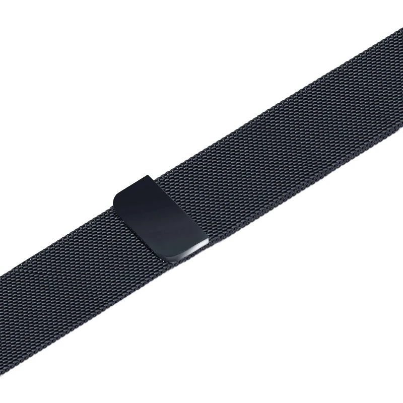 Миланская петля ремешок для Apple watch band 4, 3, 44 мм, 40 мм, iwatch 5, ремешок 42 мм, 38 мм, браслет из нержавеющей стали, аксессуары для часов - Цвет ремешка: Space gray