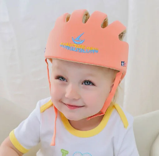 Free Shipping!2015 Baby Safety Helmet Toddler Cap Baby Anti Shock Hat