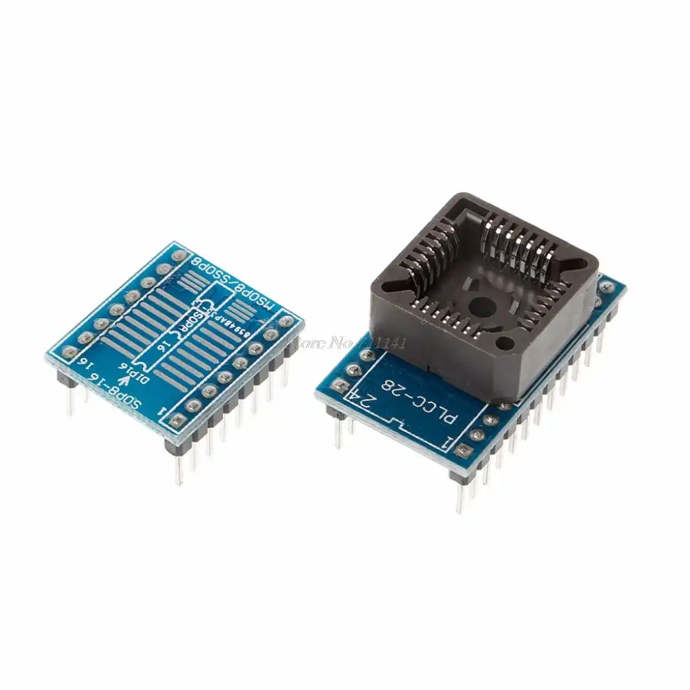 Rtengtunn Kit de 10 adaptadores de Programador para TL866CS TL866A EZP2010 con IC Extractor