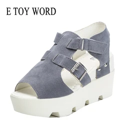 E TOY WORD Sandals women 2019 Summer Women High Heel Sandals Casual Shoes Open Toe platform Gladiator Sandals Women Shoes E TOY WORD Sandals women 2019 Summer Women High Heel Sandals Casual Shoes Open Toe platform Gladiator Sandals Women Shoes