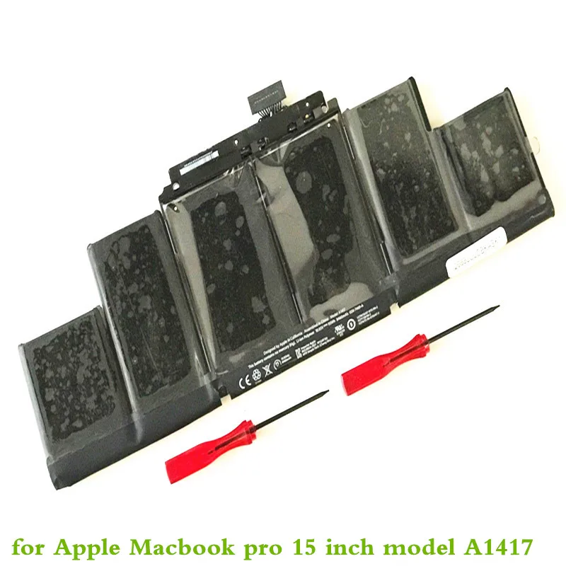 

Battery For Macbook Pro Retina 15'' A1398 A1417 Battery 2012 Year Replacement