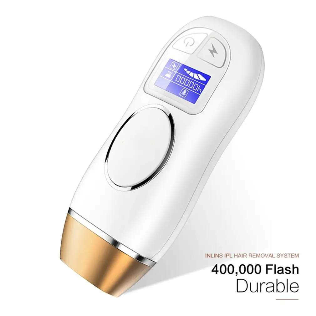 

HD LCD Display Compact Size Women Hair Removal Device Electric 400000 Flash Pulsed Light Epilator for Whole Body