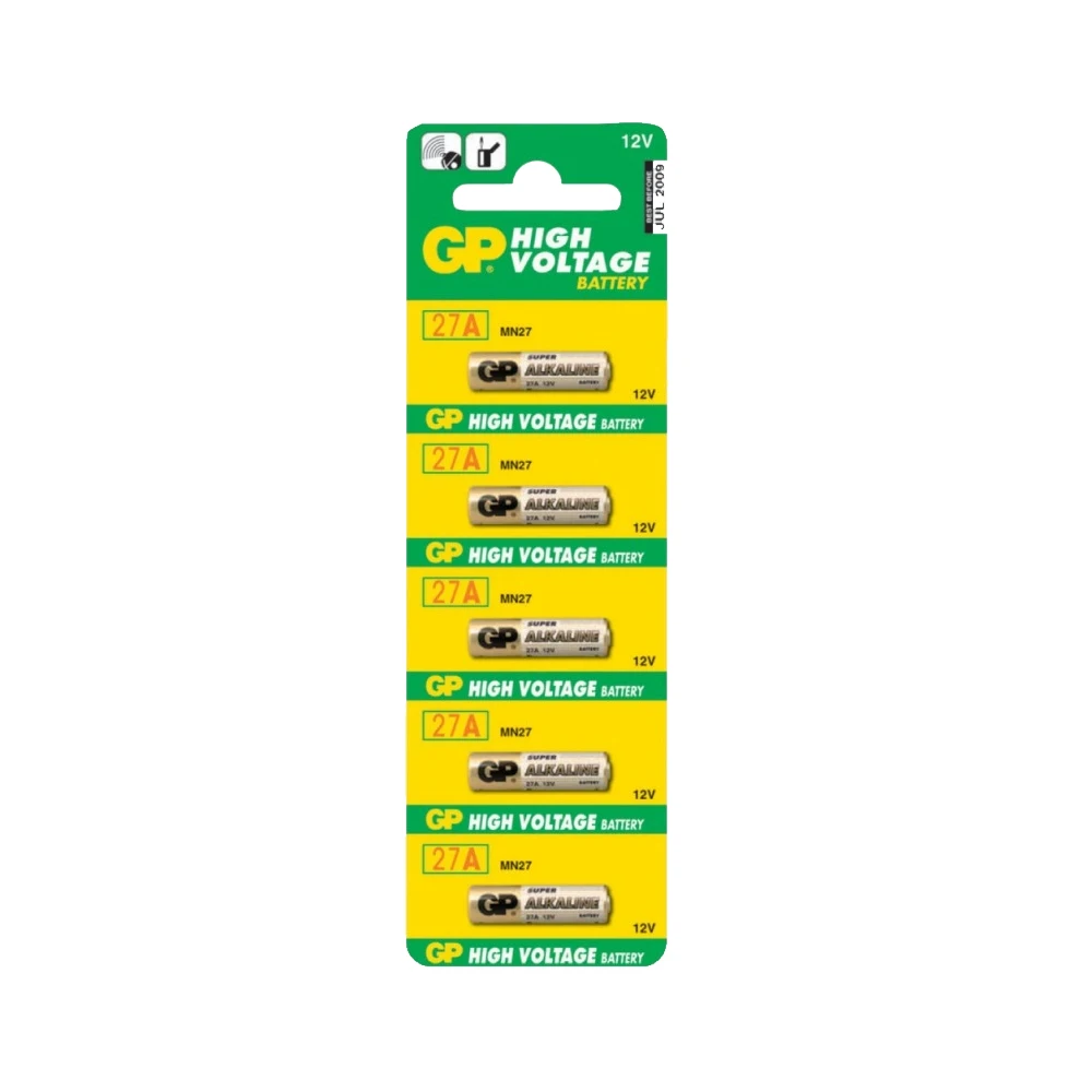 Батарея GP Super Alkaline 27A MN27 (5шт) | Электроника