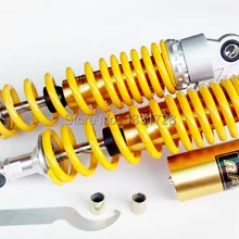 EMS или DHL 320 мм желтый воздушный Газовый амортизатор для CB400 CB750 CB1100 CB1300 CX500 CX650 Универсальный