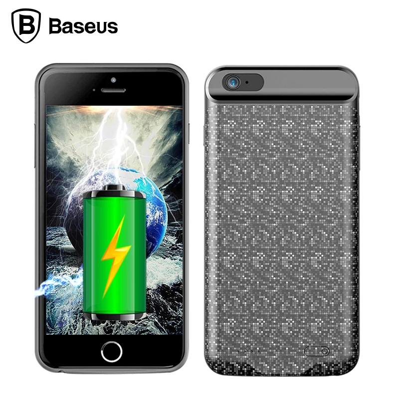 Baseus Rechargeable Battery Charger Case For iPhone 6 6s 5000mAh