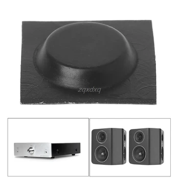 

Audio Speaker Amplifier Vibration Shock Absorber Feet Pads Rubber Pad Self-adhesive 1.9*0.4cm AUG_26 Dropship
