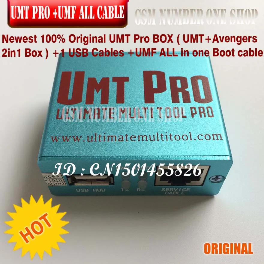 100% set Avengers PRO boot BOX with UMT Last Cables all discount cable Original 1 umf 2in1 tool Newest USB 3 100% set Avengers PRO 3