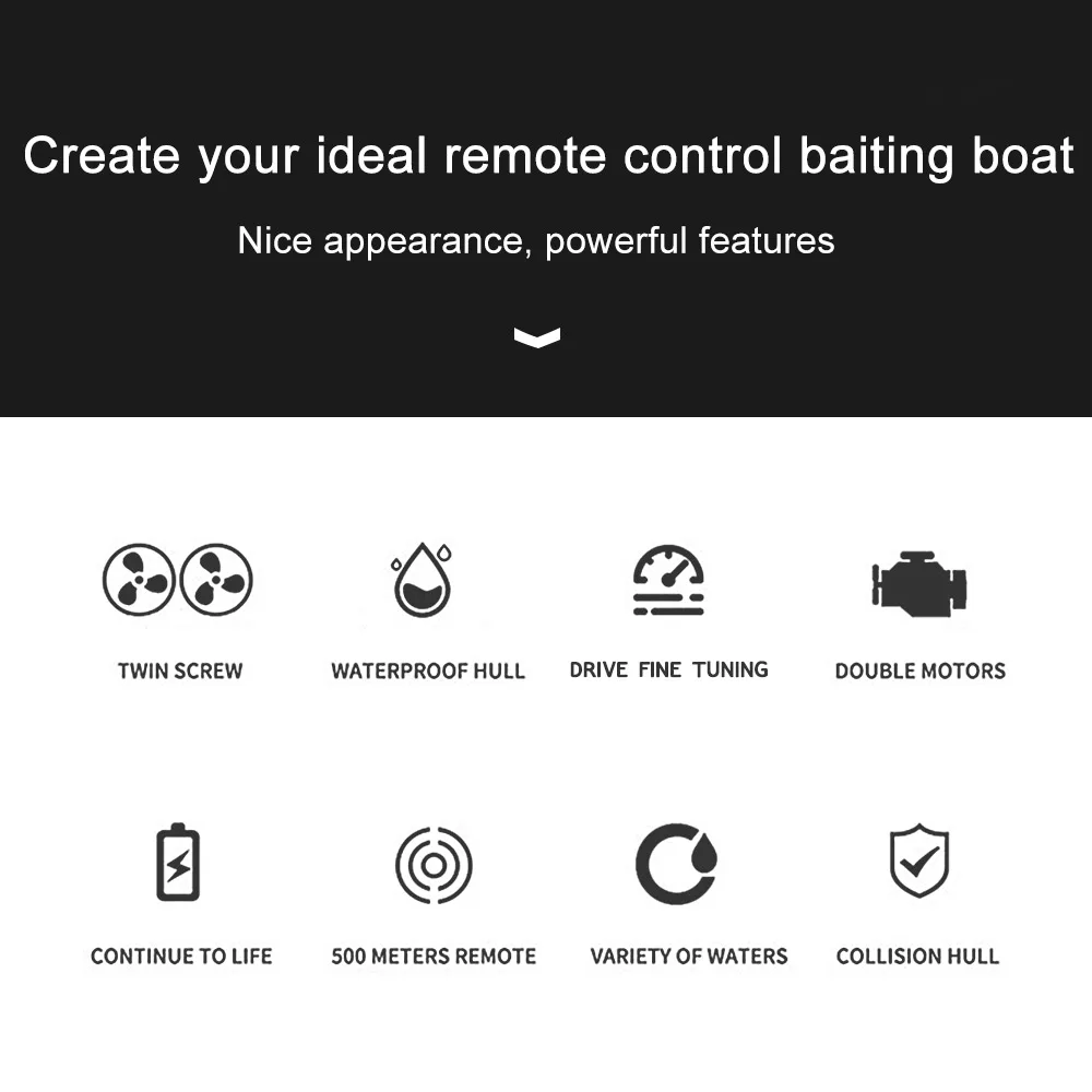Flytec_V500_RC_Fishing_Bait_Boat_Proportional_Steering&Throttle_Positioning_Baiting_Double_Motor&Silo_Update_Version_of_2011-5_09