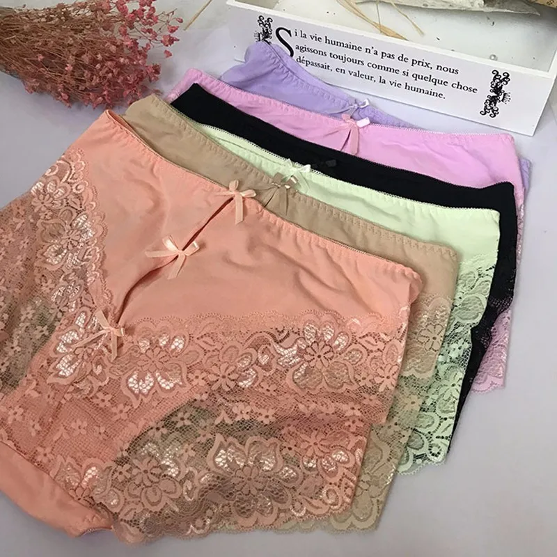 Deruilady Plus Size Panties Lace High Waist Briefs Lace Cute Bow Underwear Women Hollow Out Sexy Lingerie Cotton Panties Women Deruilady Plus Size Panties Lace High Waist Briefs Lace Cute Bow Underwear Women Hollow Out Sexy Lingerie Cotton Panties Women