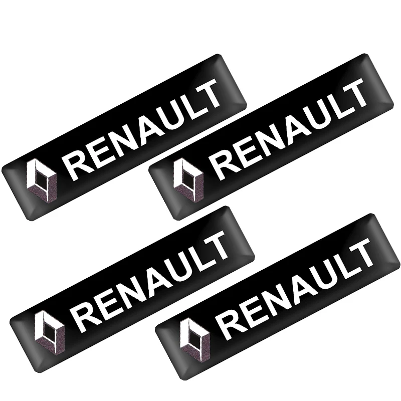 10 шт. автомобильный КРЫЛО боковой эмблемы значок наклейка на задний багажник наклейка для Renault Megane широта Vel Satis captur FRENDZY CLIO koleos