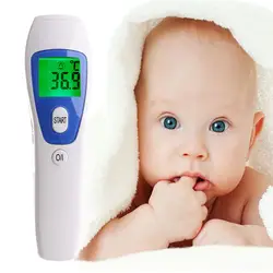 Детские взрослых цифровой инфракрасный Средства ухода за кожей термометр лоб Младенческая поверхности Температура O31