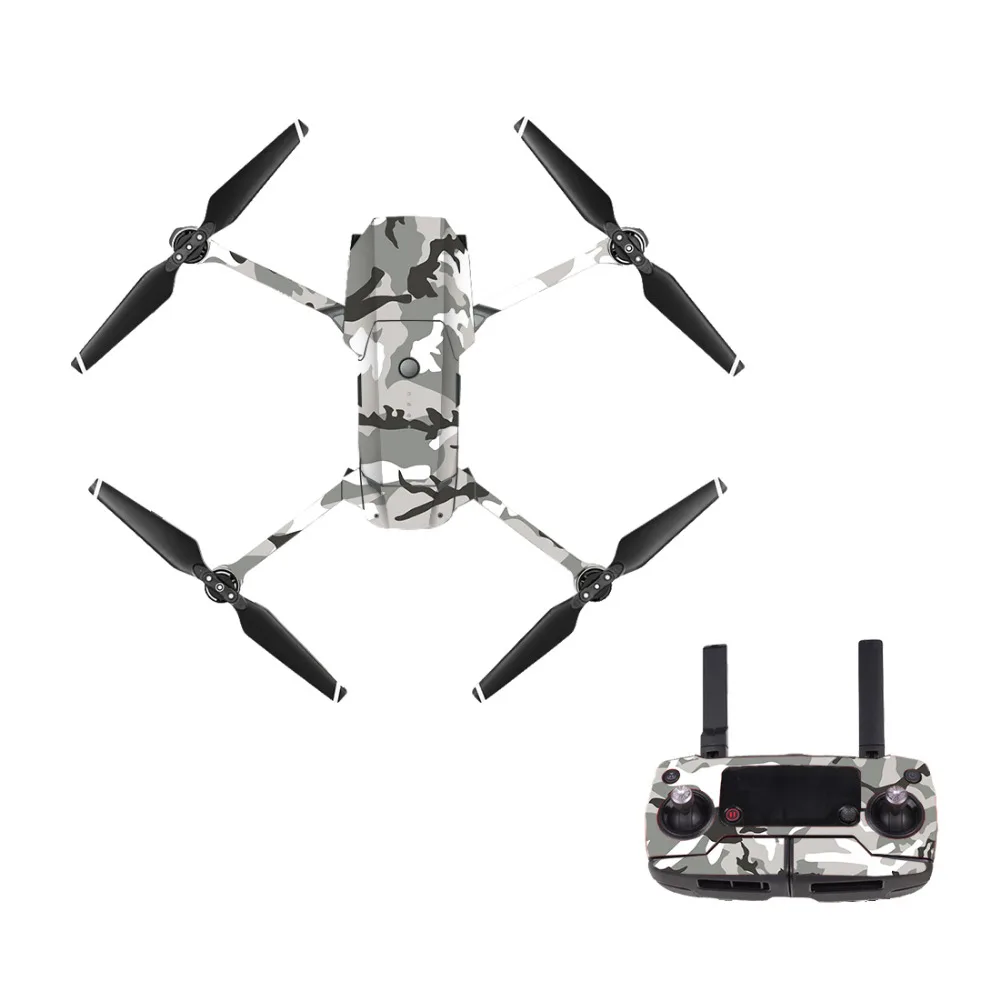 Waterproof PVC Fuselage Skin Sticker Body Decal Replacement Fit For DJI Mavic Pro Platinum font b