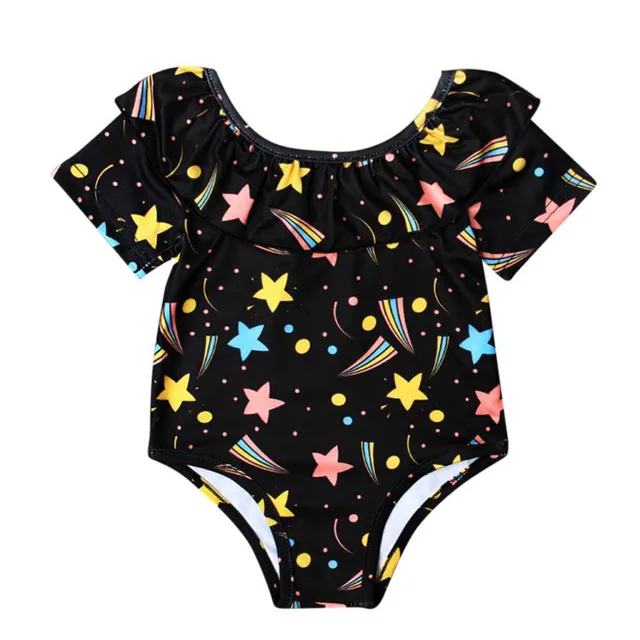 Best Price Children's Swimwear Girls Bathing Suits One Piece Printing Swimsuit Swimwear Bathing Suit Bikini Clothes for Baby Summer Set,M35