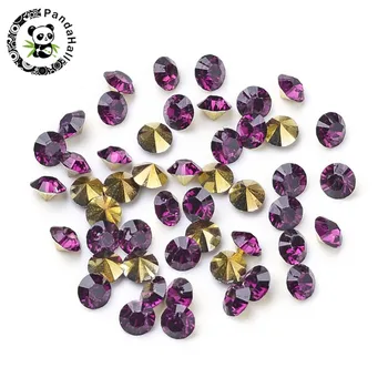 

2mm 2.5mm 3mm 3.5mm 4mm Colorful Round Pointed Foiled Back Resin Cone Crystal Rhinestones For Nails Art Phone Decorations DIY