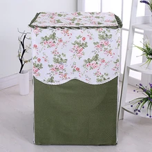 60*55*84 см пасторальный стиль барабан стиральной машины пыленепроницаемый цветочный принт декоративный защитный Пылезащитный Чехол