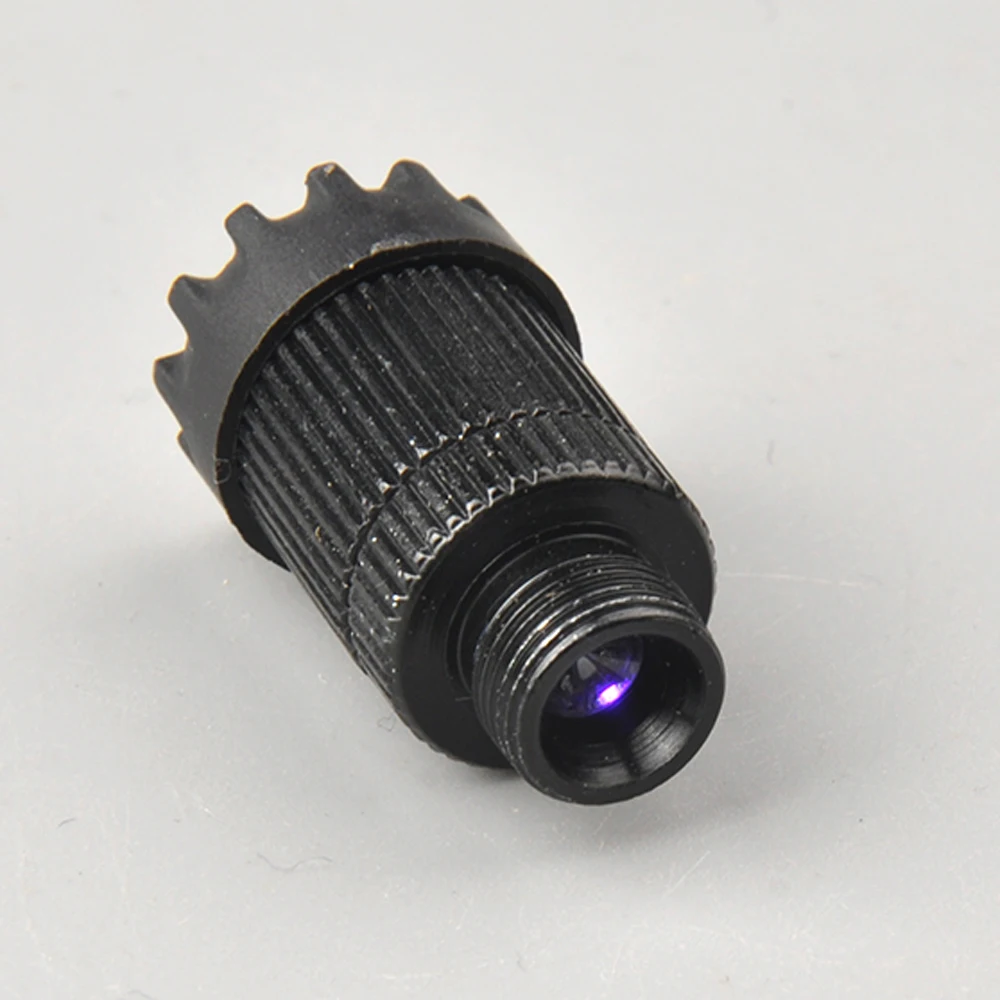 1pc Bow Sight Device Purple Lighting adjustable Haze Rheostat LED Fit 3/8"-32 for Archery Hunting 5