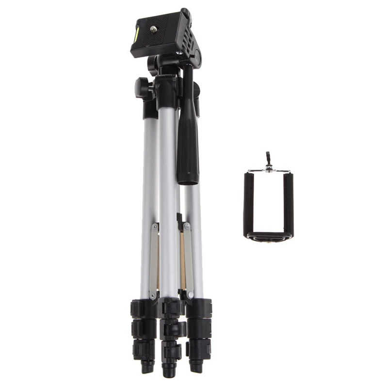 Professional Camera Tripod Stand Holder Mount for iPhone Samsung Cell Phone+Bag