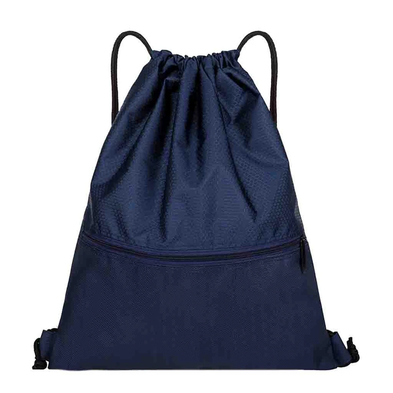 Однотонная Одежда drawstring Пляжная сумка-рюкзак Открытый Фитнес спортивная сумка Комплект карман унисекс школьная сумка A30