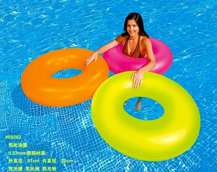 Intex Promotion Flotador Limited Baby Swimming Ring 2015 Genuine Neon Light  Adult Swim Circle Pool Floats For Adults Inflatable|float pool|float  suitfloating fountain - AliExpress