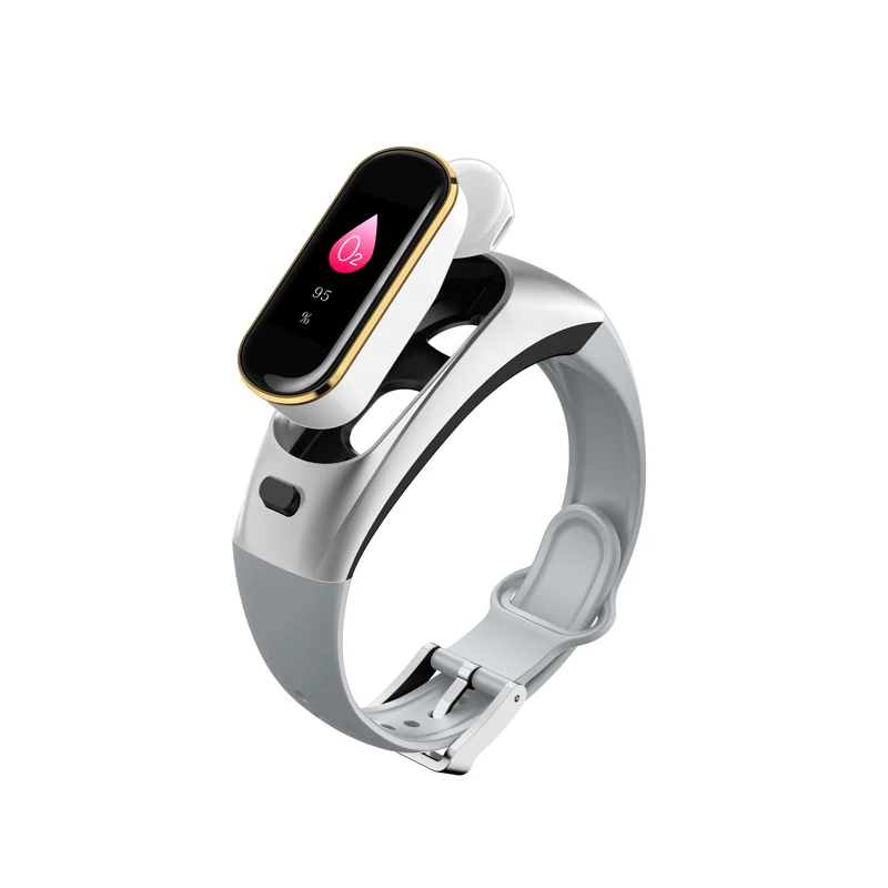 MAFAM H109 Смарт-часы цветной экран Смарт-браслет кровяное давление монитор сердечного ритма smartband для Android IOS - Цвет: gray