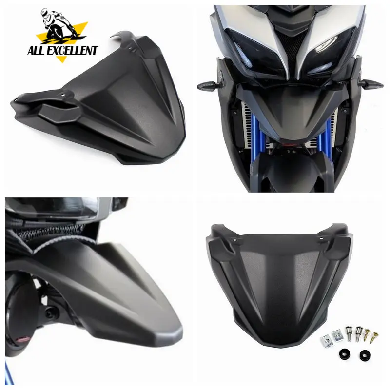 Черный трассовый брызговик для Yamaha Tracer 900 дюйма дневной свет переднее губ