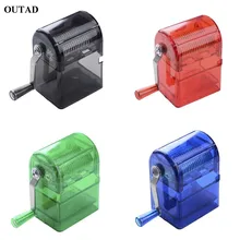 2018 nova mão-dobrado moedor de tabaco erva daninha moedores de fumo triturador de cigarro kaloud moledor caixa de plástico com alça de metal(China)