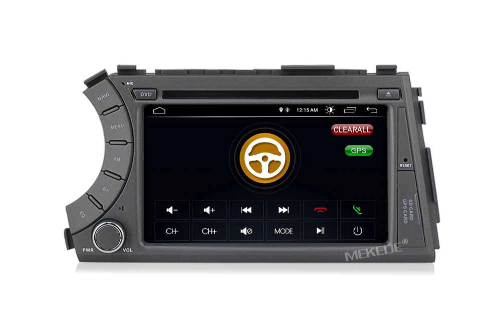 MEKEDE Android 8,1 автомобильный радио мультимедиа для ssangyong Kyron Actyon 2din автомобильный dvd, gps wifi, радио, bluetooth, руль подарок микрофон