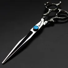 New Design professional 7 inch japan 440C high grade hair cutting scissors hairdressing salon barber shears